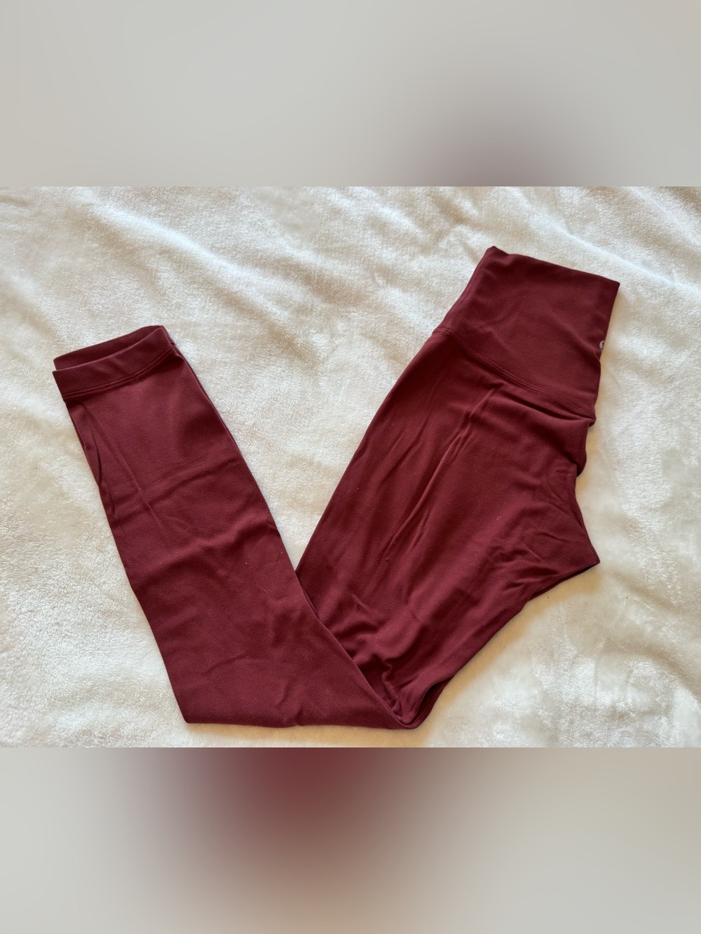 lululemon athletica Burgundy High-Rise Leggings
